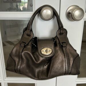*Like New* Mulberry Aguness Gunmetal Satchel